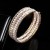 occidental style new multilayer twining Pearl bracelet bride flash diamond elasticity bangle more row Rhinest