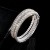 occidental style new multilayer twining Pearl bracelet bride flash diamond elasticity bangle more row Rhinest