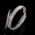 occidental style new multilayer twining Pearl bracelet bride flash diamond elasticity bangle more row Rhinest