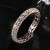 occidental style bride fully-jewelled twining opening bangle crystal Rhinestone bracelet woman