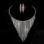  claw chain Rhinestone tassel Collar luxurious occidental style super bride fully-jewelled necklace earrings s