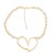 spring occidental style necklace lady Alloy heart-shaped pendant