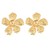 spring Alloy flowers earrings occidental style Earring lady Metal flowers ear studearrings