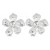 spring Alloy flowers earrings occidental style Earring lady Metal flowers ear studearrings