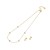  love stainless steel necklace set  brief chain  occidental style