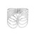 occidental styleins high brief geometry Metal  fashion retro trend opening bangle