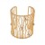 occidental style personality surface weave  exaggerating punk wind diamond opening bangle