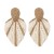 E occidental style retro Bohemian style leaves earrings  summer handmade weave Earring