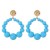 E occidental style exaggerating atmosphericins wind beads ear stud  creative candy colors fresh summer day earr
