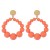 E occidental style exaggerating atmosphericins wind beads ear stud  creative candy colors fresh summer day earr