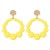 E occidental style exaggerating atmosphericins wind beads ear stud  creative candy colors fresh summer day earr