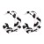 E samll weave ear stud  Bohemia summer day sweet personality earrings