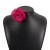  romantic bow belt chain  summer day temperament elegant rose necklace