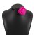 retro roseins high necklace  summer day bow belt chain