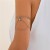 occidental style  punk wind chain Nationarm chain opening chain