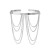 occidental style  punk wind chain Nationarm chain opening chain