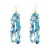 occidental style fashion Bohemia ethnic style handmade beads tassel earrings fashion multilayer personality beads