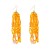 occidental style fashion Bohemia ethnic style handmade beads tassel earrings fashion multilayer personality beads