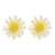 Bohemia wind earrings handmade weave silver ear stud fresh flowers sweet Earring