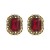 occidental style retro Alloy hollow carving silver ear stud woman samll exaggerating medium wind
