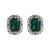 occidental style retro Alloy hollow carving silver ear stud woman samll exaggerating medium wind