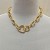 occidental style retro exaggerating chain heart-shaped pendant necklace woman sweater chain