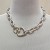 occidental style retro exaggerating chain heart-shaped pendant necklace woman sweater chain