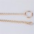 occidental style necklace  punk Alloy Peach heart chain necklace woman  brief all-Purpose sweat