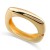  occidental style brief fashion personality temperament square surface Metal textured opening bangle