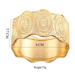 Bohemia ethnic style  retro exotic  width surface bangle fashion