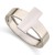  occidental style fashion personality samll wind high Metal textured cross Alloy opening bangle