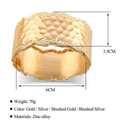 occidental style personality pattern bangle  surface pattern Alloy ins wind ex..