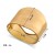 occidental style personality brief fashion surface geometry Alloy Irregular exaggerating bangle