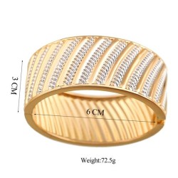 Alloy bangle  spring summer spring women  fashion embed Zirconium bangle  occi..