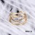 jennie same styleblackink ring woman Korea trend