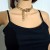 occidental style retro chain layer clavicle chain fashion punk Metal chain necklace woman