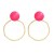  occidental style earrings Round Alloy ear stud woman Bohemian styleearrings