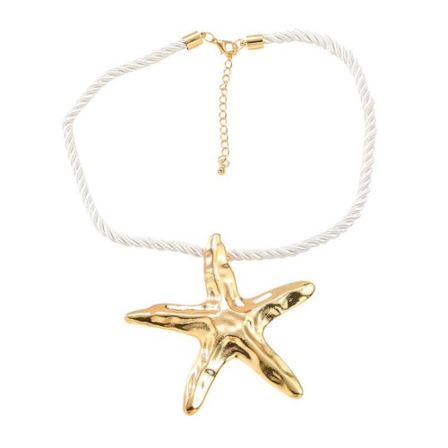 spring starfish necklace Alloy woman occidental style Metal wind pendant