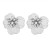 spring Alloy flowers earrings occidental style Earring lady Metal pattern elegant flowers ear stud