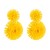occidental style Round flowers earrings small fresh temperament ear stud wind high all-Purpose Earring