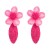fashion Bohemia handmade earrings woman spring colorful flowers temperament samll all-Purpose Earring
