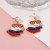personality creative diamond lovely enamel Earring imitate Pearl fashion eyes samll earring