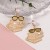 personality creative diamond lovely enamel Earring imitate Pearl fashion eyes samll earring