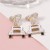  lovely diamond samll Earring   fully-jewelled fresh bow earring fashion samll style