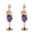 occidental style retro imitate Pearl embed Rhinestone Modeling fashion temperament high earrings