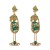 occidental style retro imitate Pearl embed Rhinestone Modeling fashion temperament high earrings