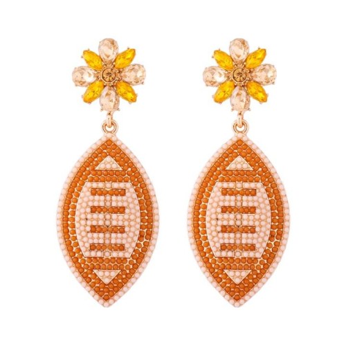occidental style fashion Alloy Olives fully-jewelled earring super Earring summer sport wind earrings