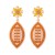 occidental style fashion Alloy Olives fully-jewelled earring super Earring summer sport wind earrings