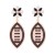 occidental style fashion Alloy Olives fully-jewelled earring super Earring summer sport wind earrings