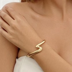 occidental stylez surface banglebracelet  samll Irregular Metal